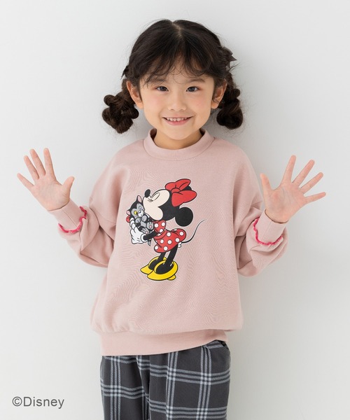 Disney（ディズニー） トレーナー 「ディズニー」ミニーマウス / 袖
