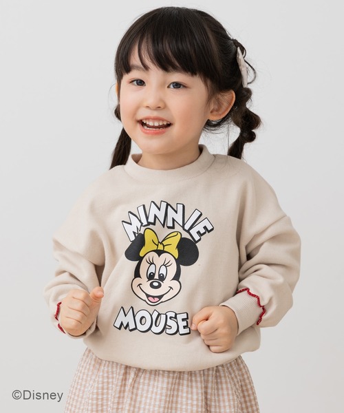 Disney（ディズニー） トレーナー 「ディズニー」ミニーマウス / 袖
