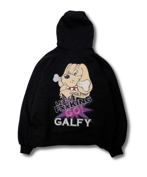GALFY パーカー 「GALFY」LFG!! ジップパーカー / 「ガルフィー」蓄光