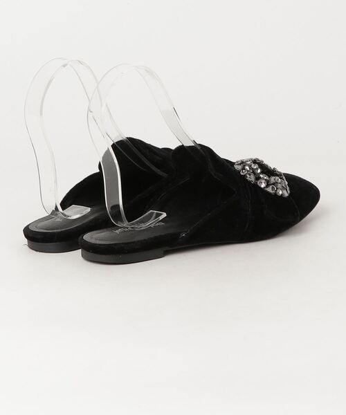 「Jeffrey Campbell」 ビジューミュール 38 ブラック レディース_画像2