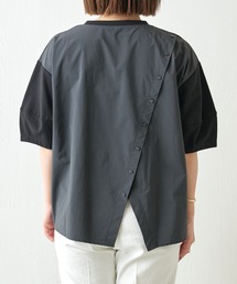 「COLLAGE GALLARDAGALANTE」 半袖カットソー FREE ブラック レディースの画像4