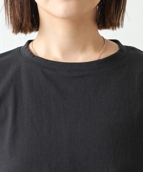 「COLLAGE GALLARDAGALANTE」 半袖カットソー FREE ブラック レディースの画像8