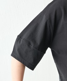 「COLLAGE GALLARDAGALANTE」 半袖カットソー FREE ブラック レディースの画像9