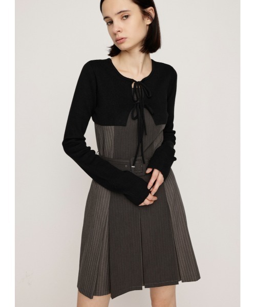 SLY（スライ） ワンピース BOX PLEATS CAMI S/OP SET ボックスプリーツ