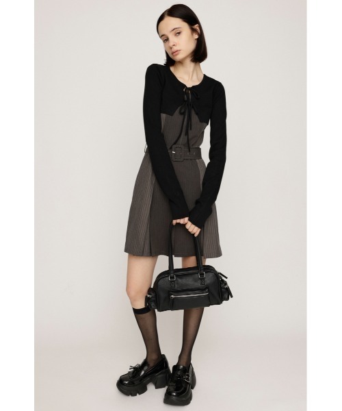 SLY（スライ） ワンピース BOX PLEATS CAMI S/OP SET ボックスプリーツ