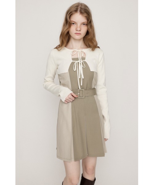 SLY（スライ） ワンピース BOX PLEATS CAMI S/OP SET ボックスプリーツ