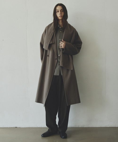 ADAM ET ROPE'（アダムエロペ） ステンカラーコート コート メリノ