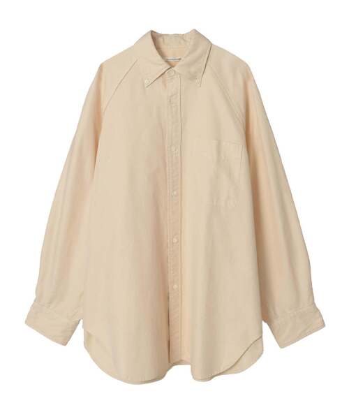 CURRENTAGE ブラウス シャツ 「CURRENTAGE/カレンテージ」Raglan Ox 
