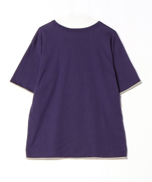 Needles（ニードルス） 半袖Tシャツ L パープル メンズ : ZOZOTOWN