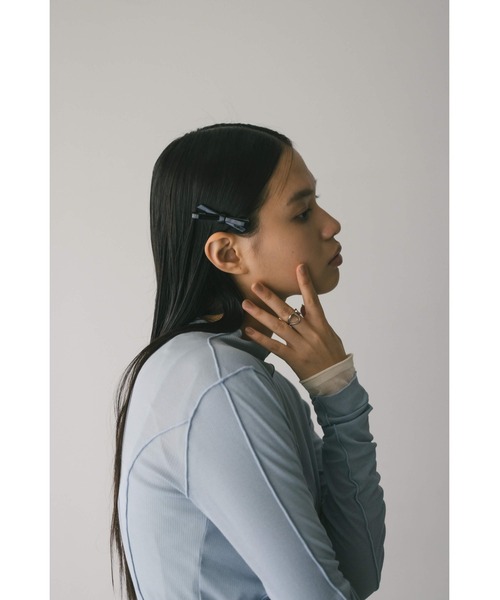 STYLEMIXER（スタイルミキサー） ヘアクリップ リボンミニヘアクリップ