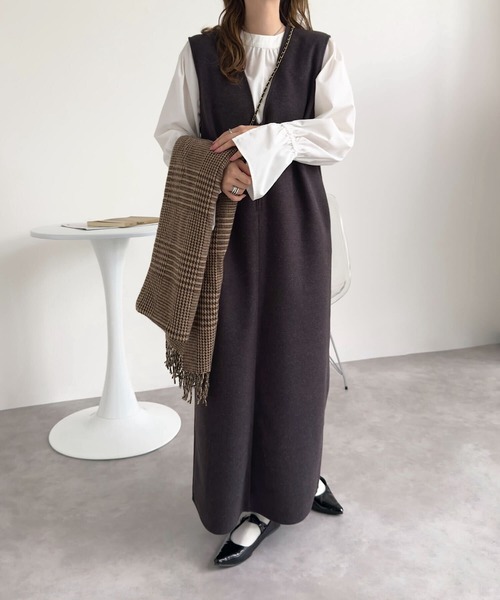 マタニティ 「 mamaレタス 」 深Vネックロングワンピース | KOBE LETTUCE | 10