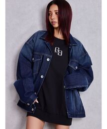 gyda デニムジャケット GYDA（ジェイダ） デニムジャケット gジャン ヴィンテージBIGデニムG