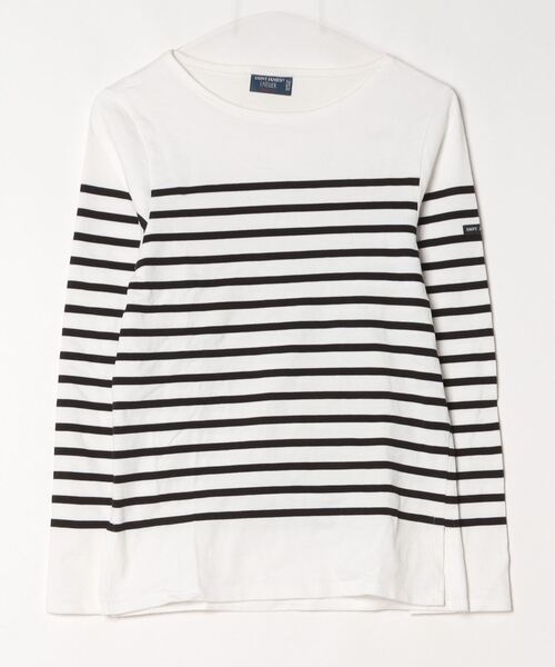 SAINT JAMES（セントジェームス） ボーダー柄長袖カットソー X-SMALL