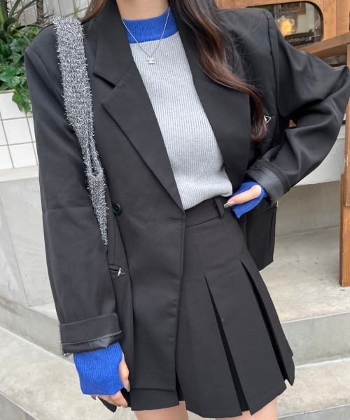 「nemne store」 長袖ニット SMALL ブラック レディース_画像5