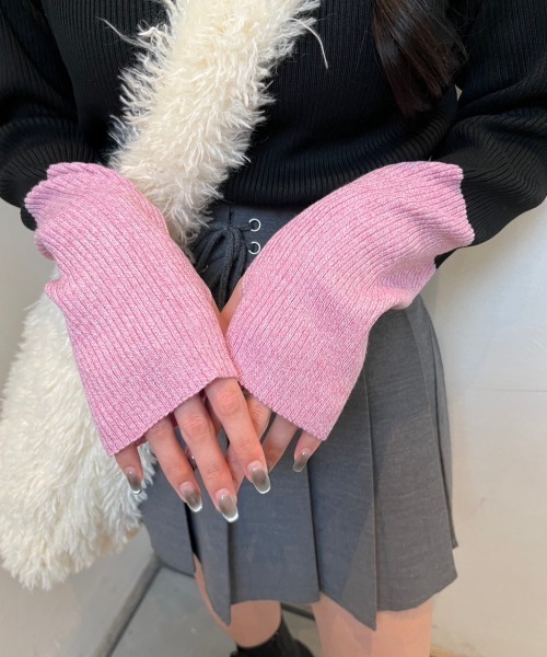 「nemne store」 長袖ニット SMALL ブラック レディース_画像7