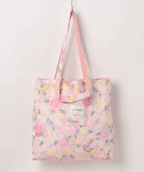 VIBGYOR トートバッグ oshipic/推し活トートバッグ/花柄リバーシブル VIBGYOR トートバッグ oshipic/推し活トートバッグ/花柄リバーシブル