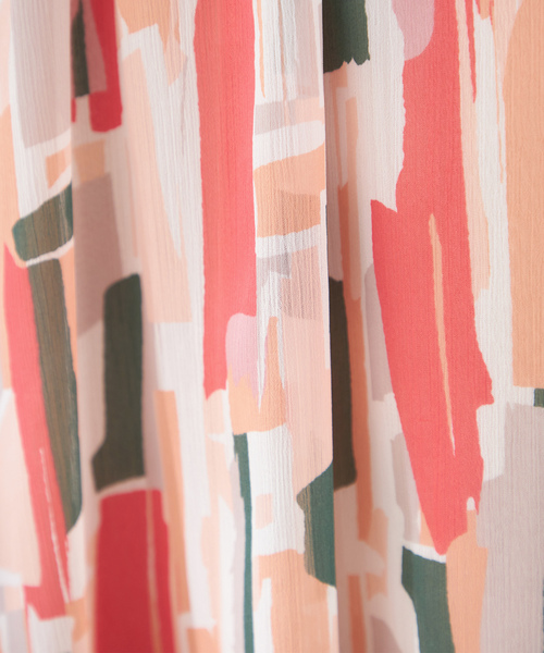 「Petit Honfleur」 フレアスカート M レッド レディース_画像7