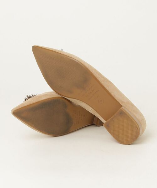 「NICAL」 フラットパンプス 38 ベージュ レディース_画像3