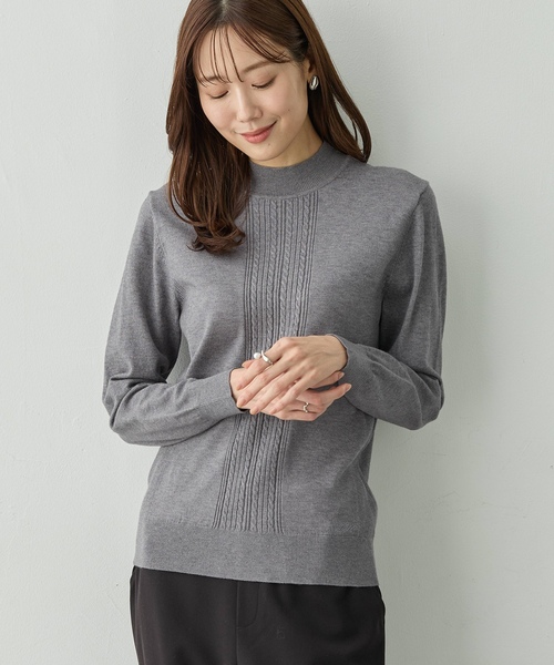 Petit Honfleur（プチオンフルール） ニット セーター 「イージーケア