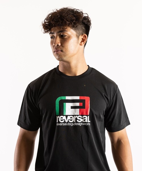 tシャツ 「reversal/リバーサル」Warfield BIG MARK ITALIA DRY TEE
