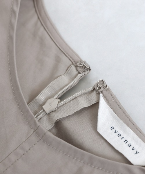 「evernavy」 長袖ブラウス M ネイビー レディース_画像2