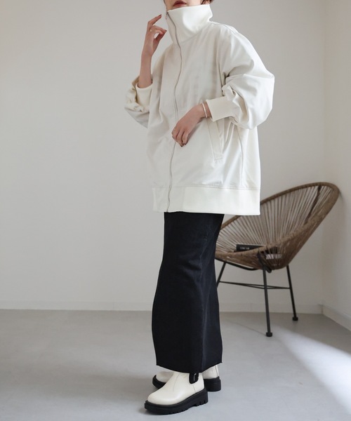 「ap retro」 ブルゾン FREE カーキ レディース_画像7