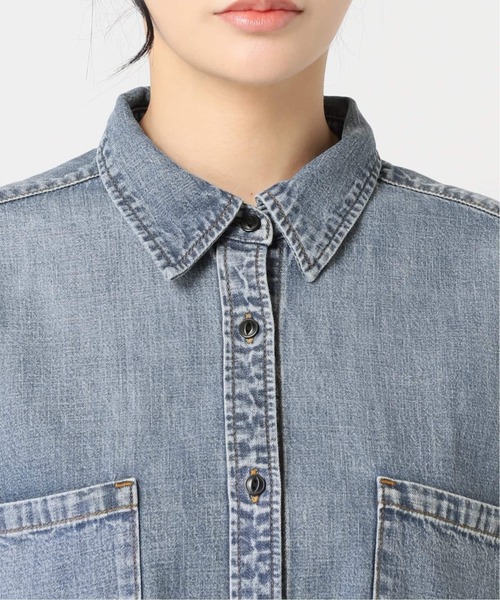 JOURNAL STANDARD ライトオンスデニムシャツ JOURNAL STANDARD（ジャーナルスタンダード） ブラウス シャツ 「追加4