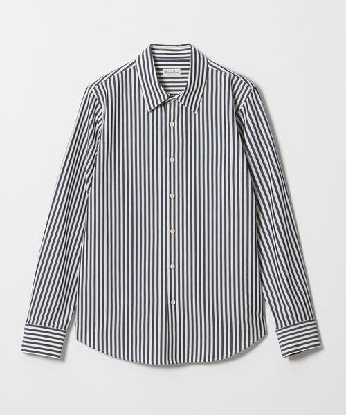 【未使用】【タグ付き】＜Steven Alan＞コットン ストライプシャツ STEVEN ALAN（スティーブンアラン） ブラウス シャツ 「Steven Alan