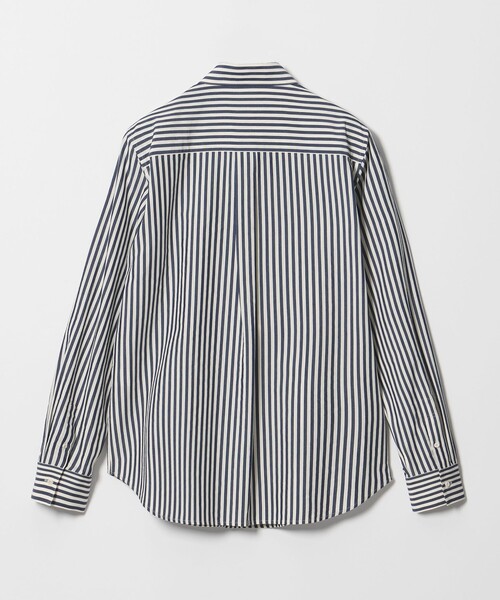 【オシャレ⭐STEVEN ALAN】紺　白　ストライプシャツ　サイズS STEVEN ALAN（スティーブンアラン） ブラウス シャツ 「Steven Alan