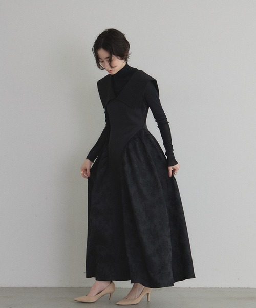 &. NOSTALGIA（ノスタルジア） ワンピース ETHEREAL LINE DRESS
