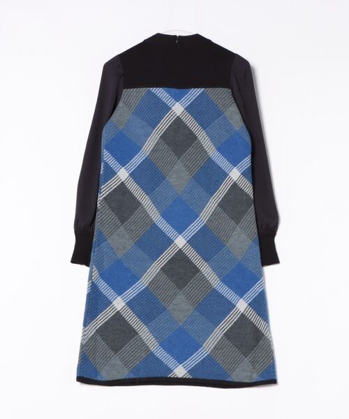 ブルーレーベルクレストブリッジ ニットワンピース 38 BLUE LABEL CRESTBRIDGE（ブルーレーベルクレストブリッジ） ニット