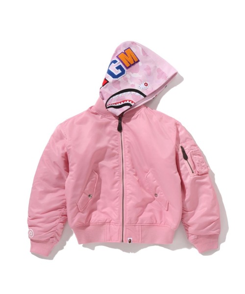 A BATHING APE（アベイシングエイプ） ma1 ma-1 SHARK HOODIE MA-1