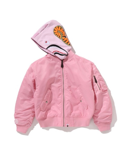 ma1 ma-1 SHARK HOODIE MA-1 レディースの画像