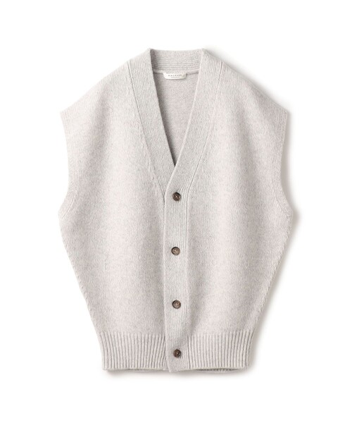 MACPHEE（マカフィー） ニットベスト S レッド レディース : ZOZOTOWN