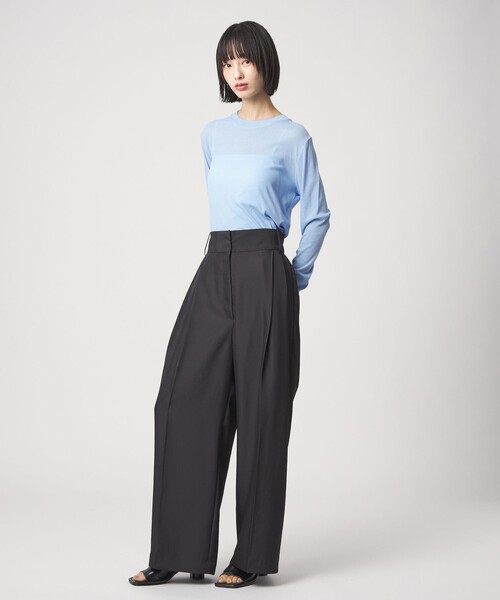 EMMEL REFINES（エメル リファインズ） ワイドパンツ スラックス 