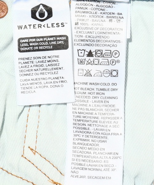 「501」 スキニーデニムパンツ W30 L32 ライトインディゴブルー メンズ_画像5