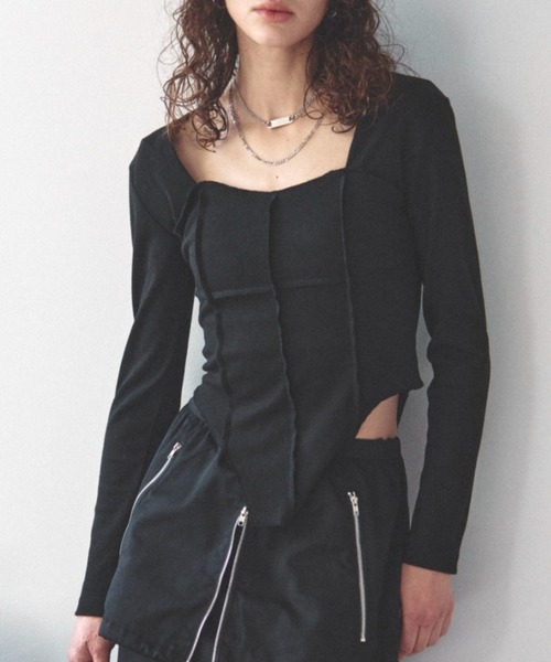 Solace 長袖カットソー FREE ブラック レディース : ZOZOTOWN Yahoo!店