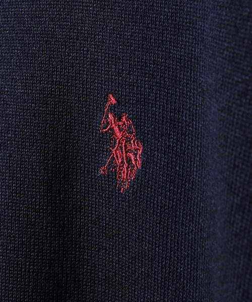 「U.S. POLO ASSN.」 半袖ポロシャツ X-LARGE ブラック メンズ_画像6