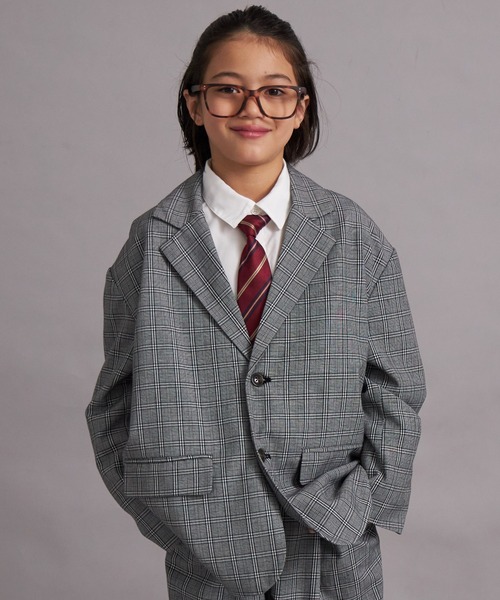 BURBERRY グレー テーラードジャケット 160A 卒園式・入学式☆美品☆ PAIRMANON STREET（ペアマノンストリート） セレモニースーツ