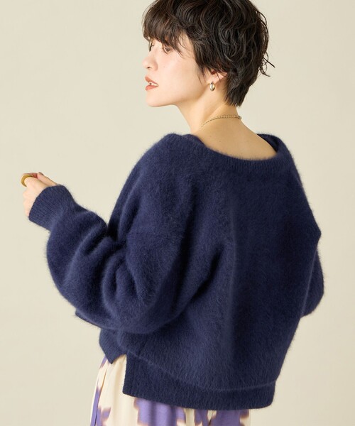「NOLLEY'S」 ノースリーブニット 38 キャメル レディース_画像9