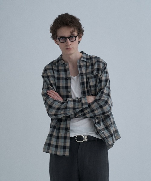 THE BOLDMAN シャツ Madras Check Shirts / マドラスチェックシャツ