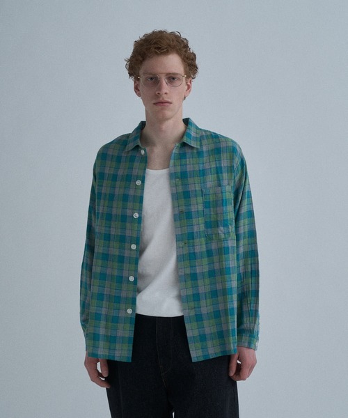 THE BOLDMAN シャツ Madras Check Shirts / マドラスチェックシャツ