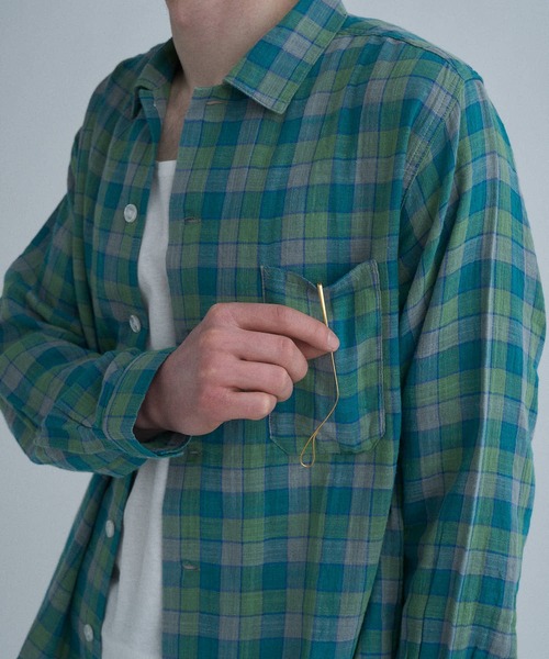 THE BOLDMAN シャツ Madras Check Shirts / マドラスチェックシャツ
