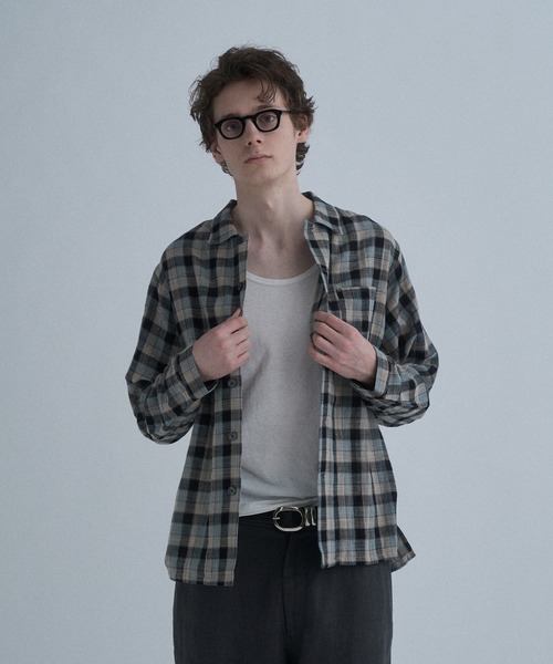 THE BOLDMAN シャツ Madras Check Shirts / マドラスチェックシャツ