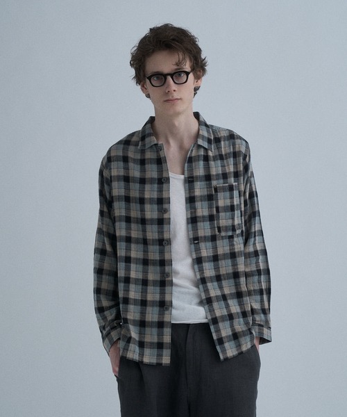 THE BOLDMAN シャツ Madras Check Shirts / マドラスチェックシャツ