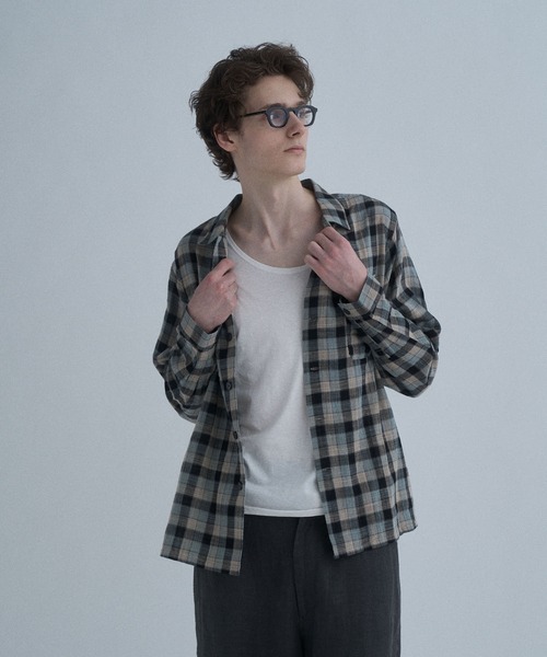 THE BOLDMAN シャツ Madras Check Shirts / マドラスチェックシャツ