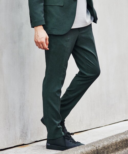 EDIFICE（エディフィス） スラックス MEDIUM ネイビー メンズ