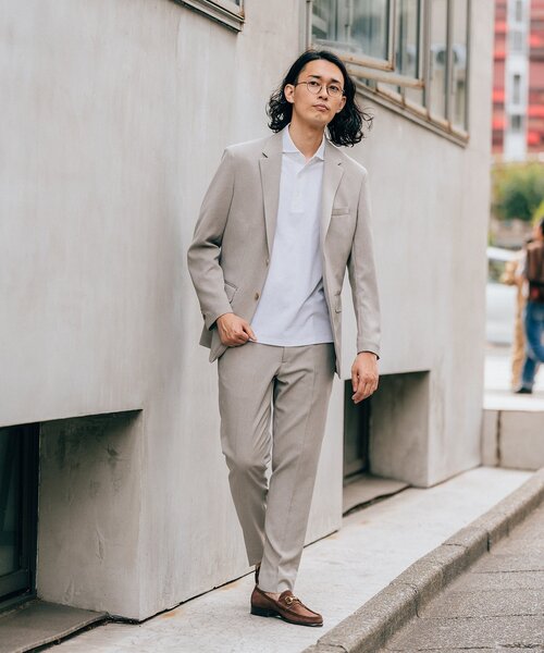 EDIFICE（エディフィス） スラックス MEDIUM ネイビー メンズ