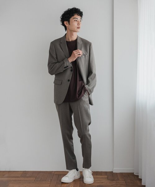 EDIFICE（エディフィス） スラックス MEDIUM ネイビー メンズ