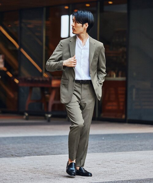 EDIFICE（エディフィス） スラックス MEDIUM ネイビー メンズ